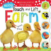 Noisy Touch and Lift Farm: Scholastic Early Learners (Touch and Lift) - The English Bookshop